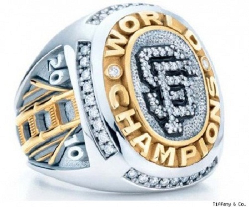 Tiffany & Co: anello dedicato ai San Francisco Giants