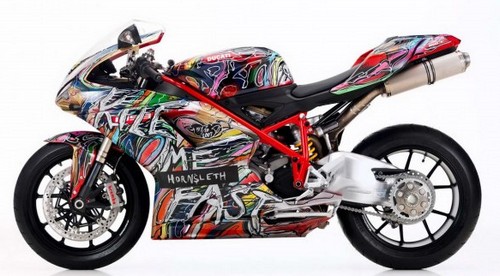 Ducati limited edition Kill me fast by Kristian van Hornsleth