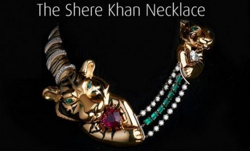 All'asta la collana Shere Khan, dal valore di 300 mila sterline