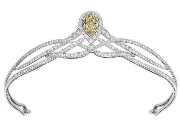 Chaumet, gioielli in platino da principesse