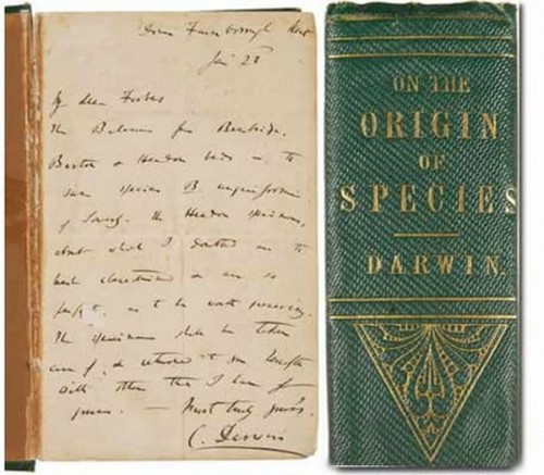 Venduto da Christie's la prima edizione de “L’Origine della Specie” di Darwin