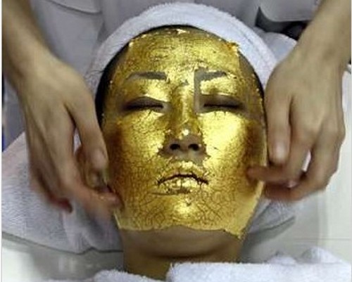 Gold Facial Treatment.