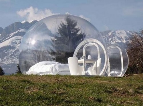 Bubble Tree, la struttura in plastica per chi ama vivere all'aria aperta