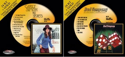 Audio Fidelity: tre CD in oro 24 carati