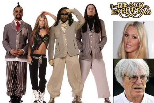 Matrimonio Petra Ecclestone: 1,5 mln di dollari per l'ingaggio dei Black Eyed Peas