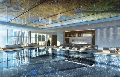 Ritz-Carlton Hotel di Hong Kong ha la Spa più alta al mondo