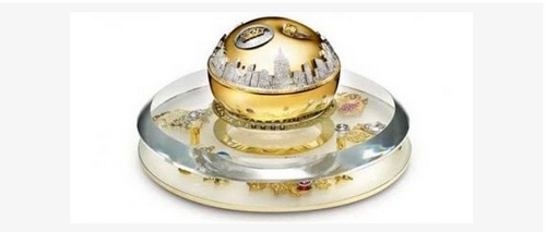Golden Delicious Million Dollar Fragrance Bottle by DKNY