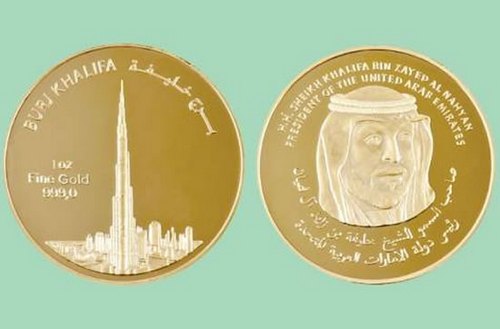 Dubai, pronti per una nuova moneta d'oro