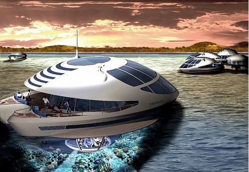 Resort Amphibious a Doha, il primo vero hotel sottomarino