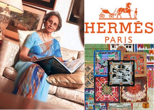 Hermes presenta la collezione dei sari indiani in limited edition