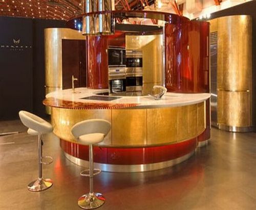Cucina di lusso Colosseo Oro by Marazzi Design