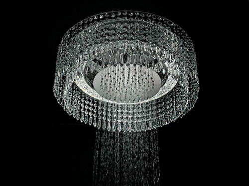 Architectural Chandelier Shower, il lampadario - doccia di lusso