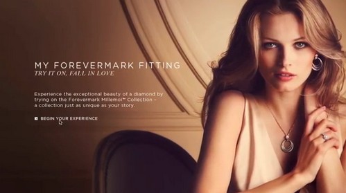 Forevermark, il servizio online 3D per indossare virtualmente i diamanti De Beers