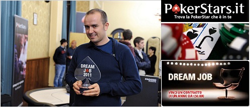 Poker online: Alessandro De Michele vincitore del Dream Job