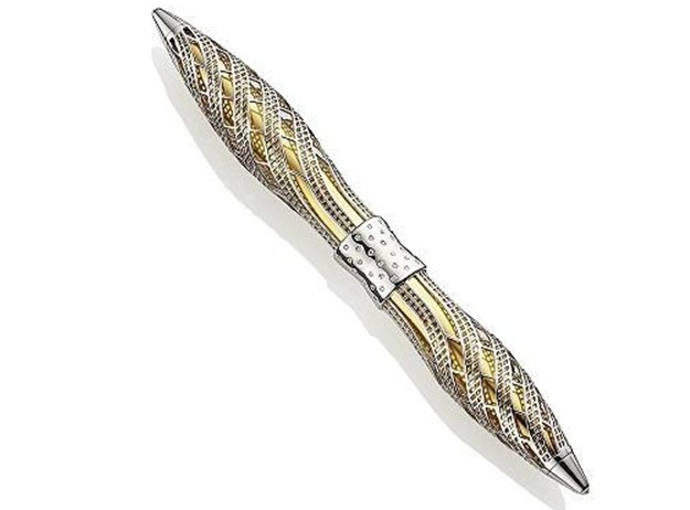 Jack Row Architect Pen, penna in oro e diamanti