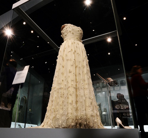 A dress of US First Lady Michelle Obama
