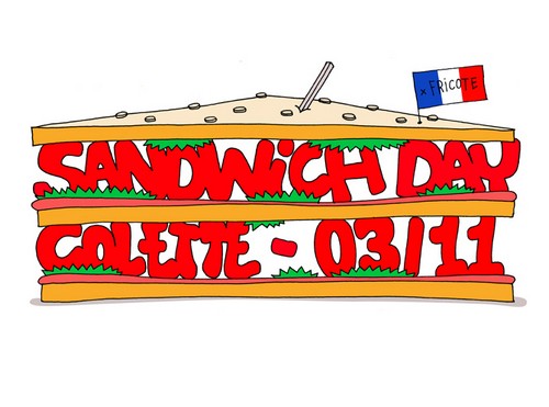 Colette festeggia l'anniversario del sandwich nato il 3 novembre 1762 dal Duca John Montagu