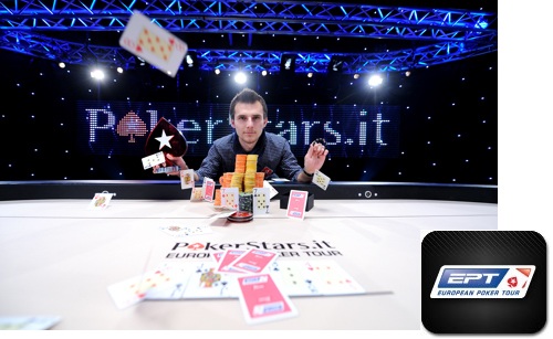 Pokerstars European Poker Tour Sanremo: vince un giovane studente russo