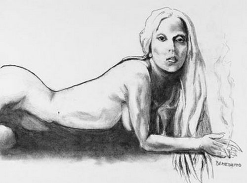 All'asta il ritratto di Lady Gaga nuda realizzato da Tony Bennett