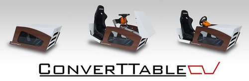 ConverTTable RaceStar: il simulatore di auto da corsa in casa