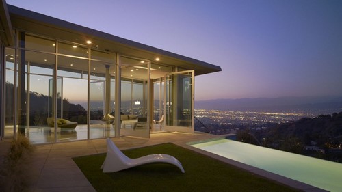 Residence Skyline, la villa contemporanea sulle colline di Hollywood
