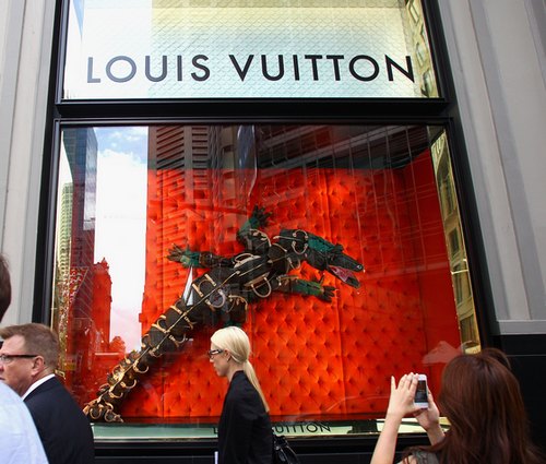 Inaugurazione boutique Louis Vuitton a Sidney