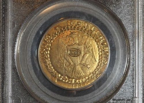 Un doblone Brasher del 1787 in oro venduto a 7,4 milioni di dollari