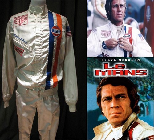 Venduta la tuta indossata da Steve McQueen del film Le Mans