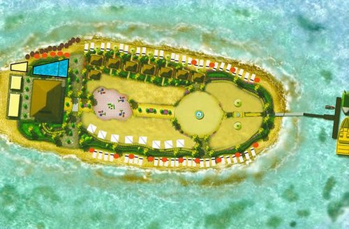 La nuova isolatta di Dubai: Island Beach Club 