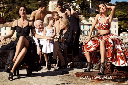 Dolce & Gabbana, campagna pubblicitaria primavera estate 2012