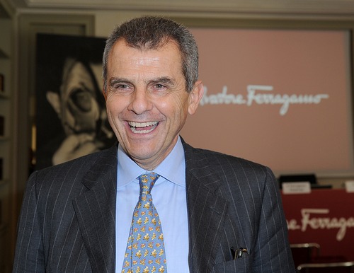 Salvatore Ferragamo Holds Press Conference At Mediobanca