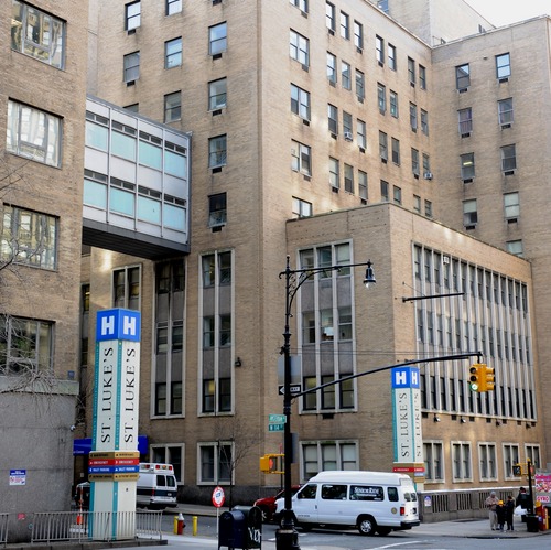 St. Luke’s-Roosevelt Hospital is seen in