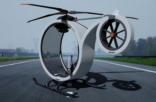 Zero Helictopter: l'elicottero dal design futuristico