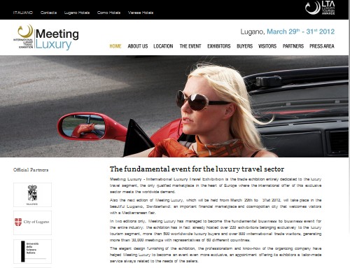 Meeting Luxury 2012, appuntamento a Lugano
