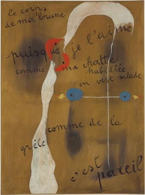 Record all'asta da Christie's per il quadro di Joan Mirò - Painting Poem 