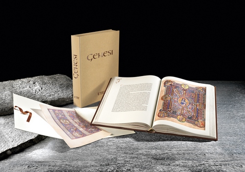 UTET  presenta La Genesi, il volume con immagini tratte da bibbie miniate e codici medievali