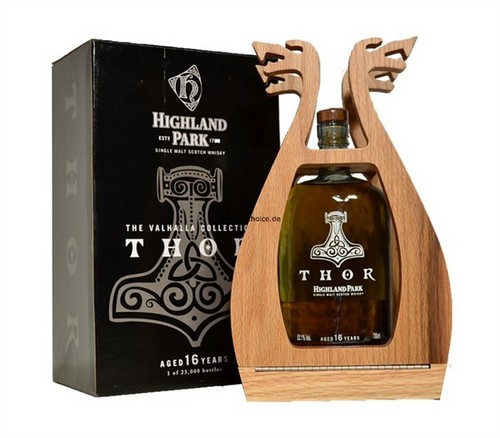 Whisky Highland Park: edizione limitata Thor della collezione Valhalla