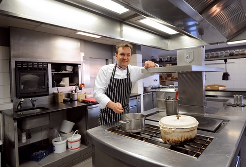 French Chef Emmanuel Renaut poses in the