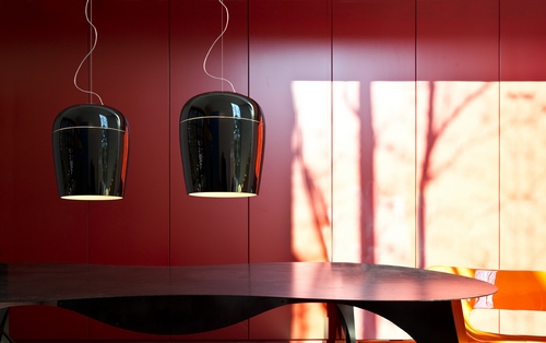 Prandina 2012: il vetro soffiato per lampade di lusso