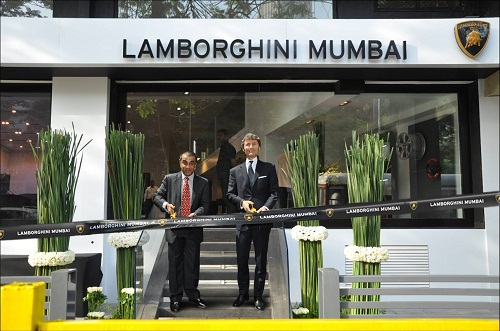 Lamborghini inaugura uno showroom a Mumbai