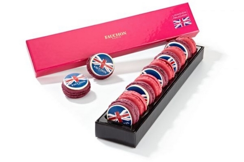 Macaron in onore dell'Inghilterra per le Olimpiadi di Londra 2012