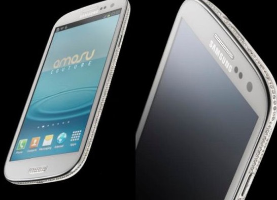 Samsung Galaxy S3 Swarovski Edition, il lusso firmato Amosu Couture