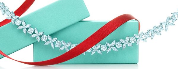 Idee regalo di Natale 2012, gioielli Tiffany in oro rosa
