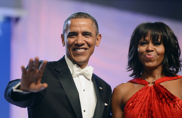 L'anello dell'abito indossato da Michelle Obama all'Inauguration Ball è di Kimberly McDonald
