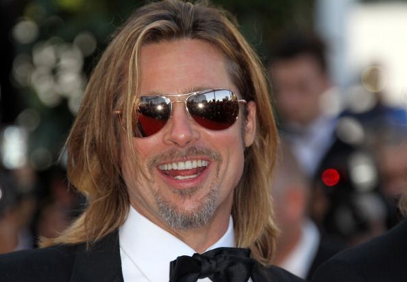 US actor Brad Pitt arrives for the scree