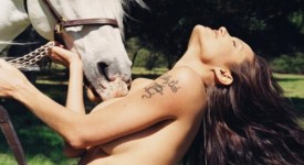 Angelina Jolie topless