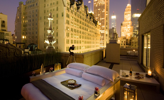 Attico di lusso a Manhattan per dormire sotto le stelle