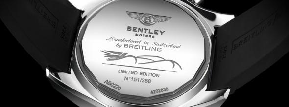 Breitling per Bentley limited edition, testimonial David Beckham