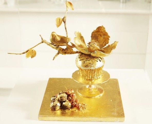 Il cupcake più caro al mondo con oro da 24 carati