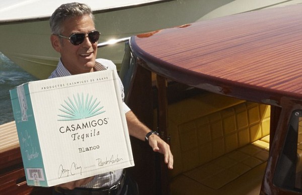 Venezia 2013, George Clooney all'Hotel Cipriani con la sua Tequila